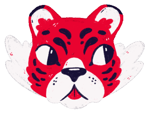 Blinking New Year Sticker