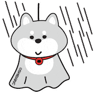 Rain Weather Sticker by SHIBAINC