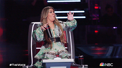 Kelly Clarkson Wow GIF by The Voice