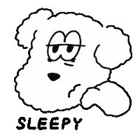 Sleepy Sticker