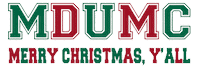 Merry Christmas Sticker by mdumcyouth