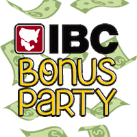 Party Bonus Sticker by IBC Bank