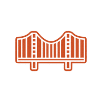 Civil Engineering Bridge Sticker by Samuel Ginn College of Engineering