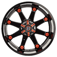 ballistic-off-road truck offroad wheels rims Sticker