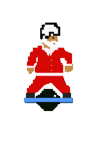 Santa Claus Sticker by Onewheel