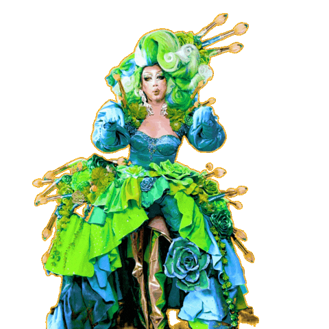 Nayla Sticker by La Más Draga