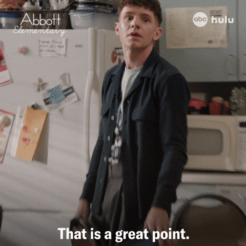 Great Point Agree GIF by ABC Network