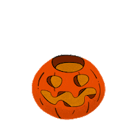 scared halloween Sticker by JamieKirk