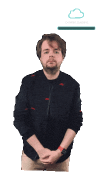 Loading Downloading Sticker