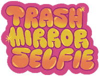 Selfie Trash Sticker