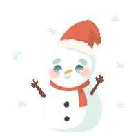Christmas Snow Sticker by madebyjods