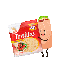 tacos pasta Sticker by Harinera del Valle