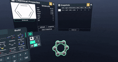 Nanome science vr chemistry nanome GIF