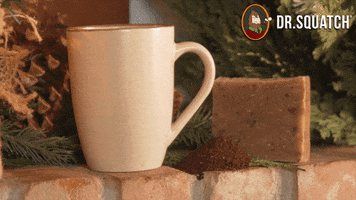Cleansing Coffee Bean GIF by DrSquatchSoapCo