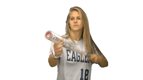 Clap Bat Sticker by Carson-Newman Athletics