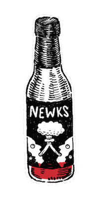 Carolina Reaper Rainbow Sticker by Newks Hot Sauce