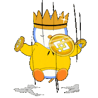 Crypto Pray Sticker by Pudgy Penguins