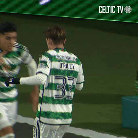 Goal Handshake GIF by Celtic Football Club