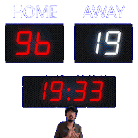 19 Away Sticker
