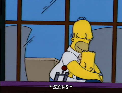 homer simpson love GIF