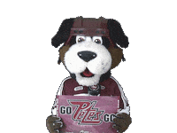 dog hockey Sticker by Peterborough Petes
