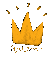 chenziok queen reina reign luciachierri Sticker