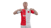 Football Click Sticker by SK Slavia Praha