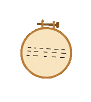 the blue morning art Sticker