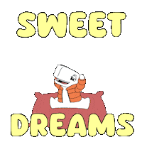 Tired Good Night Sticker by Ordinary Friends