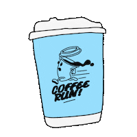 brawnandbrains coffee matcha coffee cup cold brew Sticker