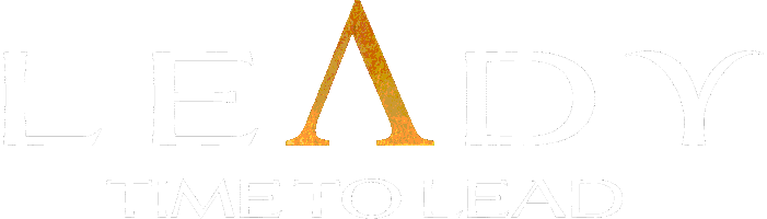 leadyfamily giphyupload logo time gold Sticker