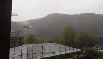 Landslides Hit Italy's Carasco