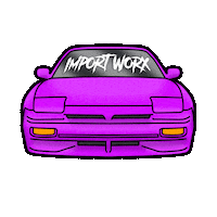 Drifting Nissan Silvia Sticker by ImportWorx