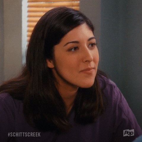 sorry pop tv GIF by Schitt's Creek