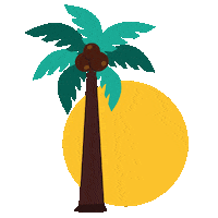 Happy Summer Sticker by Malibu Rum