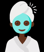 skinary facemask black girl skinary GIF