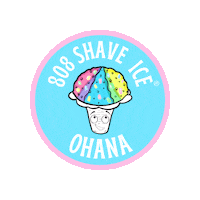 808ShaveIce 808 shave ice shaveice 808shaveice Sticker