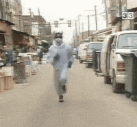 Hip Hop Running GIF