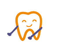 california teeth Sticker by CDA