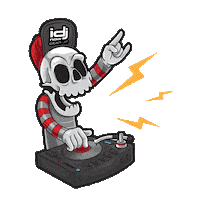 I_DJ_Now dj i dj now idjnow i dj Sticker