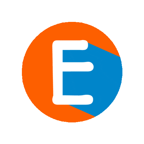 Orange Abc Sticker