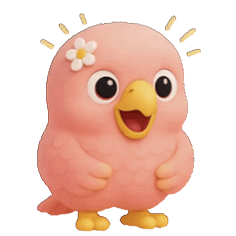 Happy 哇 Sticker