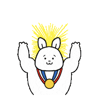 Dyungj success muscle medal 성공 Sticker