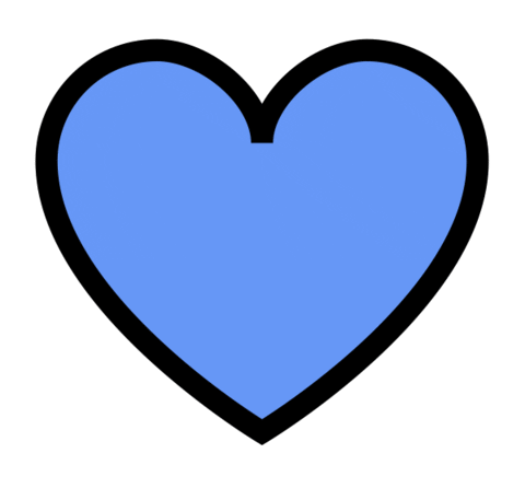 Alloprof giphyupload heart rainbow fire Sticker