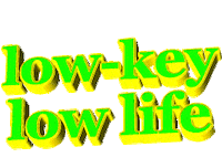 low-key low life wow Sticker by AnimatedText