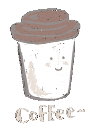 Coffee Smile Sticker