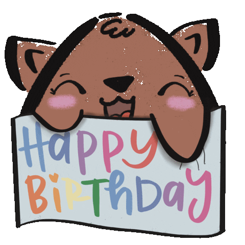 Happy Birthday Sticker