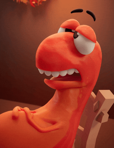 Christmas Thanksgiving GIF by Claynosaurz