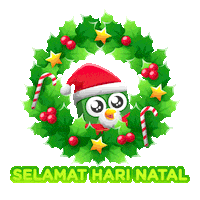 santa claus christmas Sticker by Tokopedia