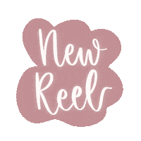 Pink Lettering Sticker